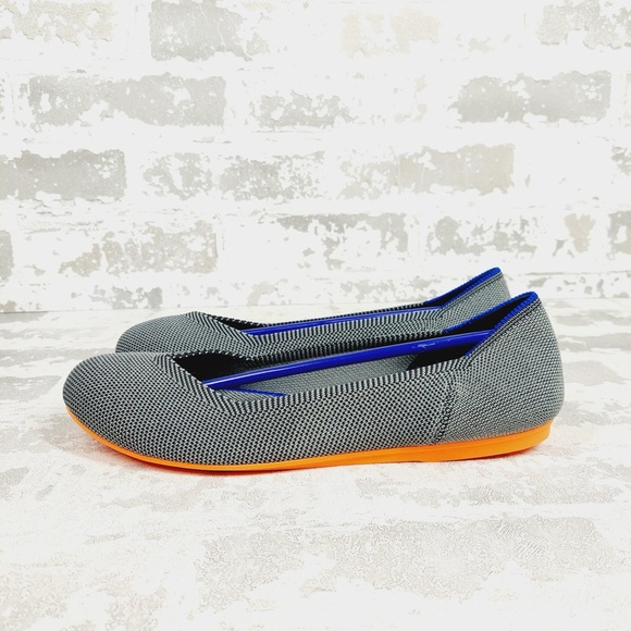 Rothy's Shoes - NEW Rothy's The Flat Grey Knit Round Toe Slip On Comfy Loafers C270